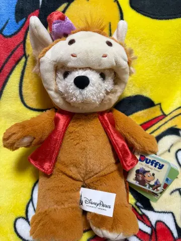 상하이 디즈니 한정판 더피 봉제 인형 원숭이 띠