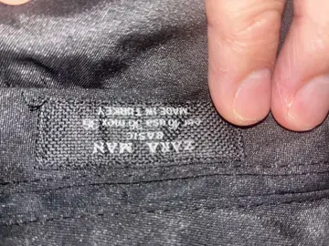 ZARA MAN 블랙 팬츠 USA 사이즈 36