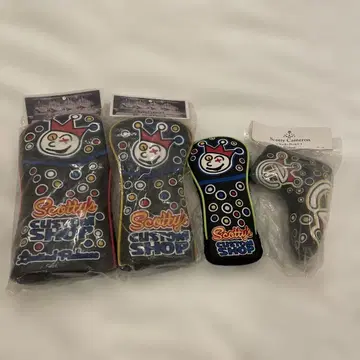 Scotty Cameron 골프 클럽용 헤드커버 4개 세트