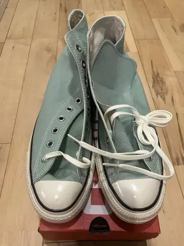 Converse All Star 하이컷 스니커즈 민트 그린
