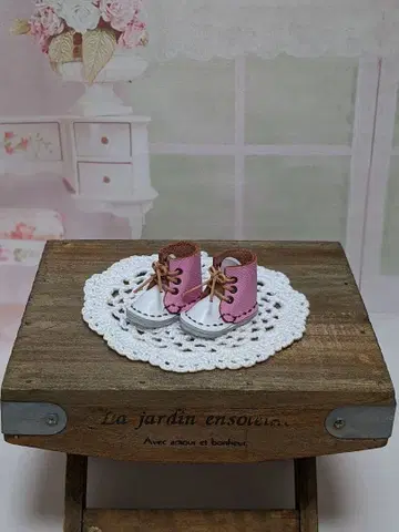 리카짱과 네오 브라이스의 귀여운 가죽 인형용 부츠 신발 핸드메이드