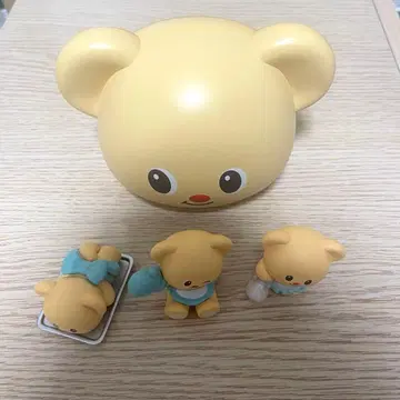 Butterbear 랜덤 피규어 3개 + 케이스 세트