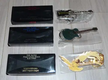 THE ALFEE A.D.1999 기타 키링 3종 세트