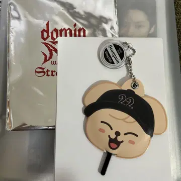 dominATE Straykids 랜덤 부채 키링 승민