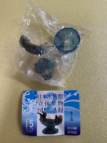 일본 수족관 입체 생물 도감 단품 [ 랏코 ] 해양당 가챠