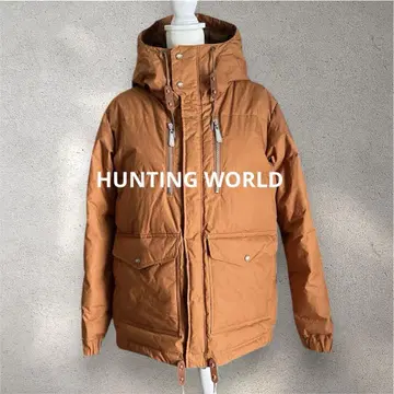 새상품급 HUNTING WORLD 후디드 다운 자켓 사이즈 50