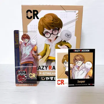 GiGO CRAZY RACCOON 피규어 폴라로이드풍 카드 자스퍼