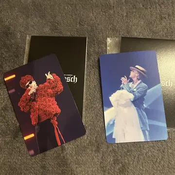 G-DRAGON 영화 입장 특전 트레이딩 카드 세트