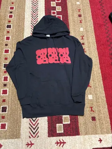ONE OK ROCK 풀오버 후드티 블랙 XL