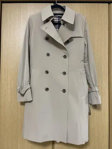 [ 미사용품 ] SUIT SELECT 베이지 트렌치코트 7호