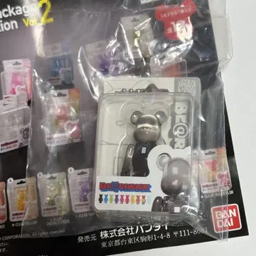 BE@RBRICK 클리어 블랙