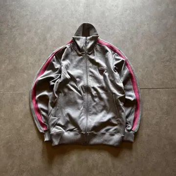archive super star track jacket y2k gray