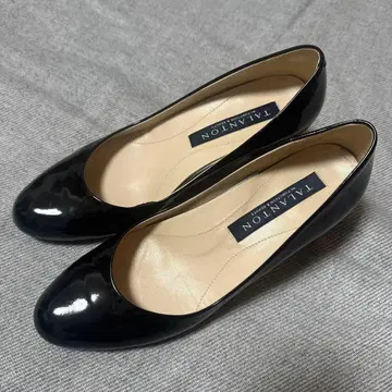 TALANTON 에나멜 펌프스 23cm