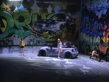 1/64 디오라마 스트릿 아트 배경 바닥 플레이트