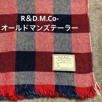 R&D.M.Co- 올드 맨즈 테일러 체크 담요