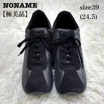 [컨디션 최상] NONAME 스니커즈 speed 조거 블랙 실버 24.5