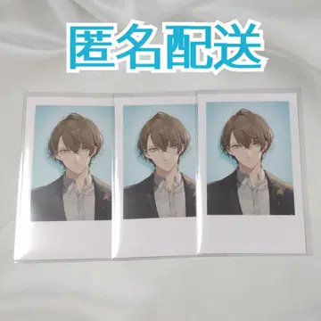 니지산지 메모리얼 굿즈 폴라로이드풍 카드 카가미 하야토 묶음 판매