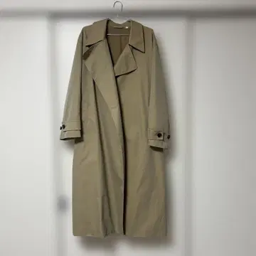 새상품급 [UNIQLO U] 베이지 롱 트렌치코트 L 사이즈 한 번 착용