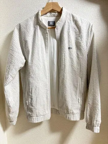가을/겨울 라코스테 LACOSTE 자켓 자수 스트라이프 패턴 M 사이즈