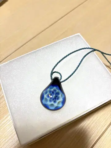 핸드메이드 길이 조정 가능 유리 펜던트