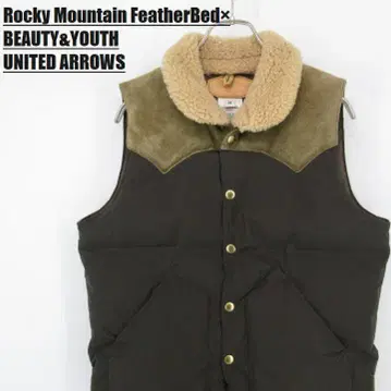 록키 마운틴 애로우즈 콜라보 가죽 요크 다운 베스트 38