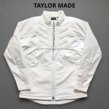 [ 미사용에 가까움 ] 테일러메이드 골프 하이브리드 자켓 화이트