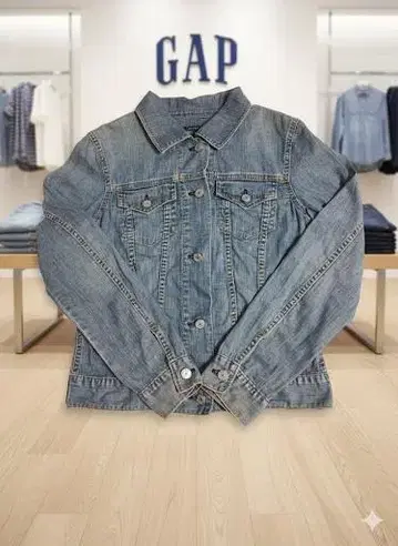 GAP 스트레치 데님 자켓