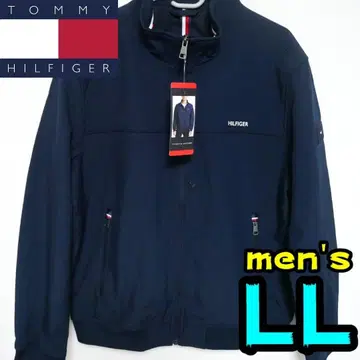[ 새상품 ] 타미힐피거 봄버 자켓 LL 네이비 쉘 자켓