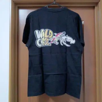 WILD CHASE 블랙 T셔츠 L사이즈 스쿠마니 단종