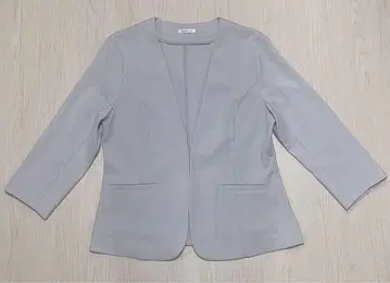허니즈 그레이 노카라 자켓