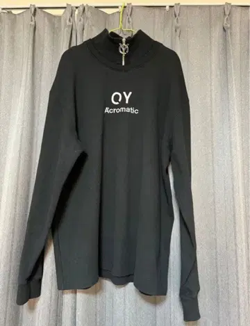 OY 하프 지퍼 맨투맨 프리 사이즈