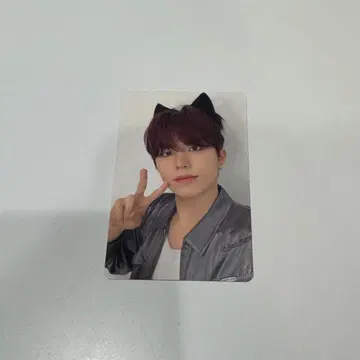 TREASURE POPUP 구매 혜택 트레이딩 카드 정우