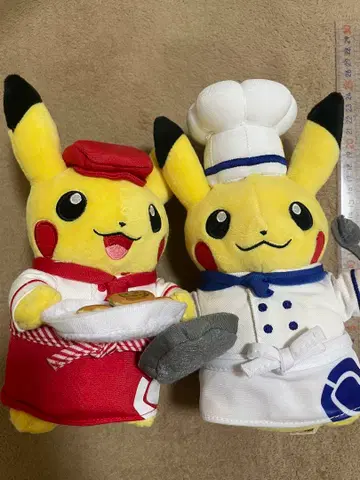 봉제 인형 포켓몬 Cafe 셰프 피카츄 웨이트리스 피카츄