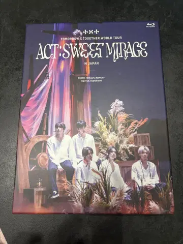 TXT ACT:SWEET MIRAGE IN JAPAN blu-ray