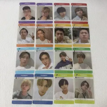 FANTASTICS 클리어 카드 1