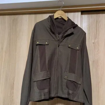 브라운 코듀로이 데님 자켓 프리 사이즈