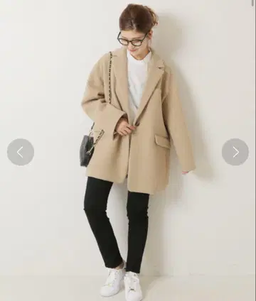 Spick & Span W/Ny 모사 자켓 라이크 코트