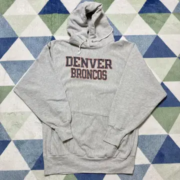 90s Champion NFL 리버스 위브 자수 택 후드티