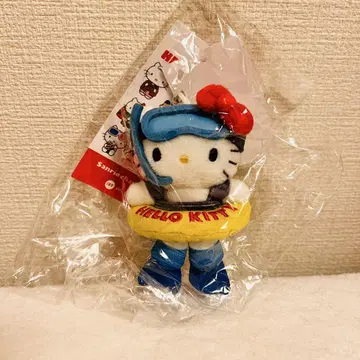 새상품 Me% 헬로키티 토이 키링 잠수하는 모습 산리오 키티