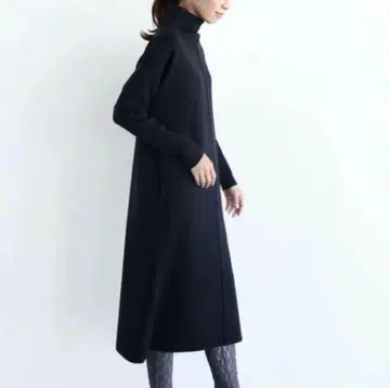 soeur7 하이넥 니트 원피스