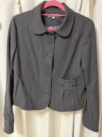 Coyseio 리본 자켓 RIBBON JACKET 그레이