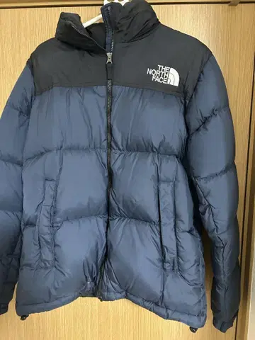 THE NORTH FACE 다운 자켓 L 네이비/블랙