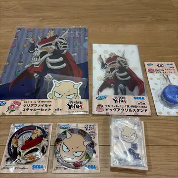 세가 럭키 쿠지 진 사무라이전 YAIBA 오니마루 6종 컴플리트