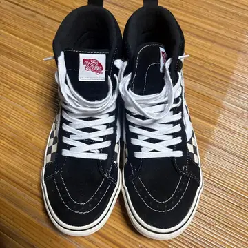 Vans Sk8-Hi 블랙/화이트 체커