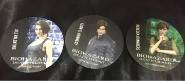 바이오하자드 데스 아일랜드 코스터 3종 세트