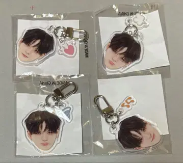 treasure 팝업 캡슐 토이 요시 얼굴 아크링 키링 희로애락