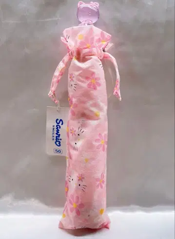 초레어 레어 키티 접이식 우산 카오하나 헤이세이 레트로 꽃무늬 2001