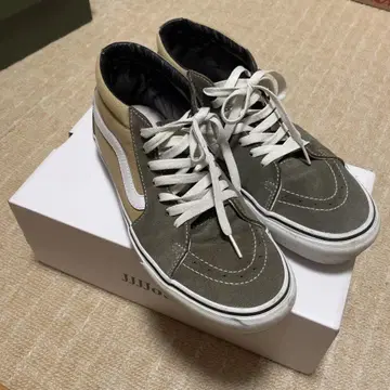 VANS jjjjound JJJ자운드 Sk8-Mid VLT LX 카키