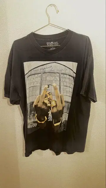 TUPAC 2pac 티셔츠 XL 사이즈 구제 빈티지