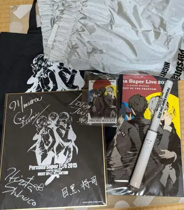 PERSONA SUPER LIVE 2015 프리미엄 시트 굿즈 외